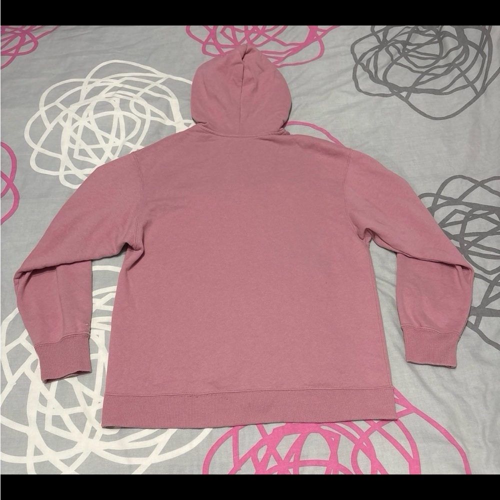 Hollister Pink Oversized Zip-Up Hoodie - Picture 4 of 6